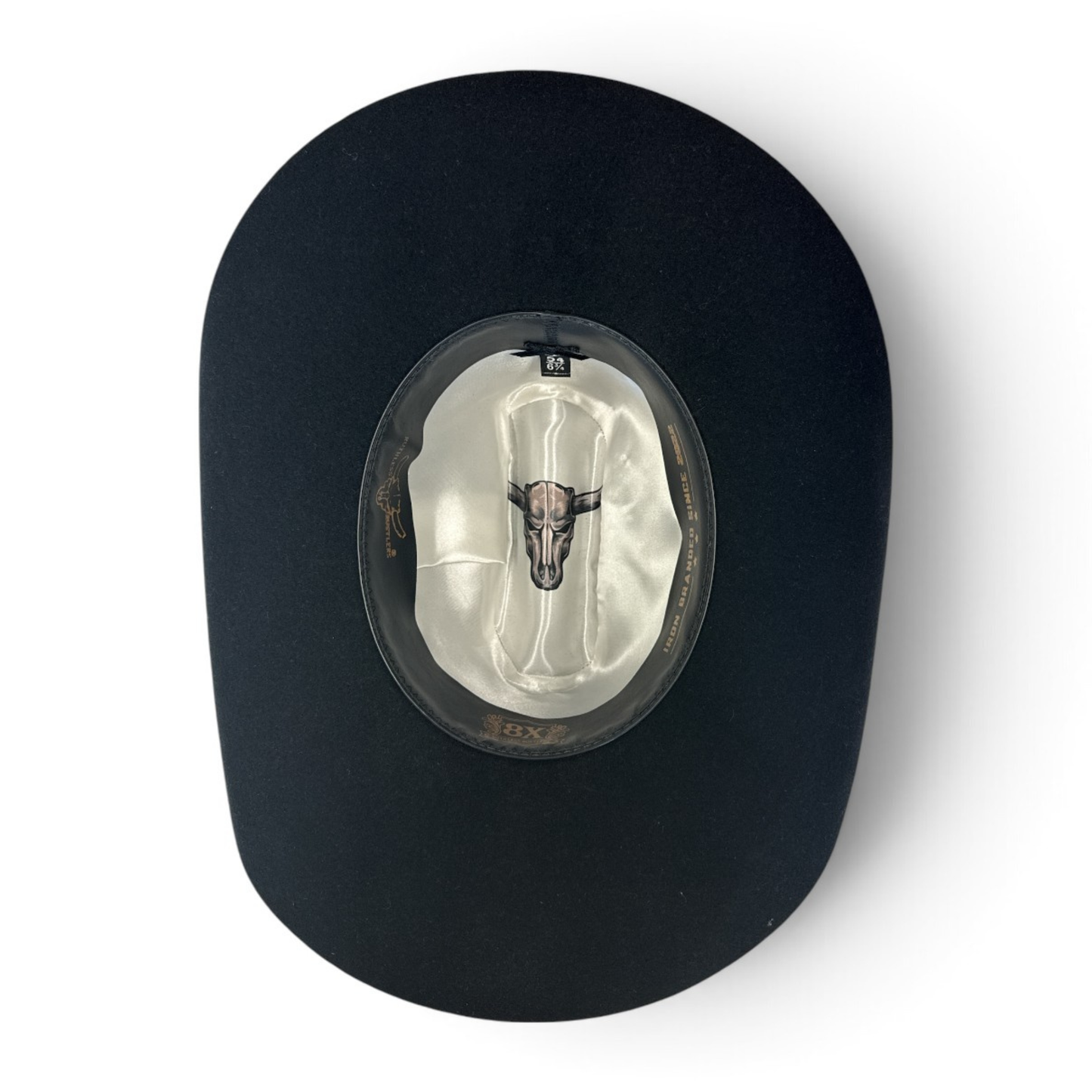MARSHAL 8X COWBOY HAT | Black Distressed