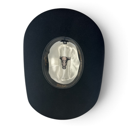 MARSHAL 8X COWBOY HAT | Black Distressed