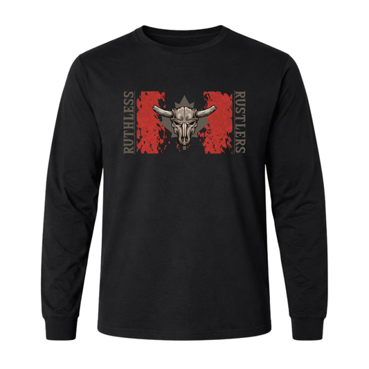 Ruthless Rustlers Canada Strong Long Sleeve T-Shirt