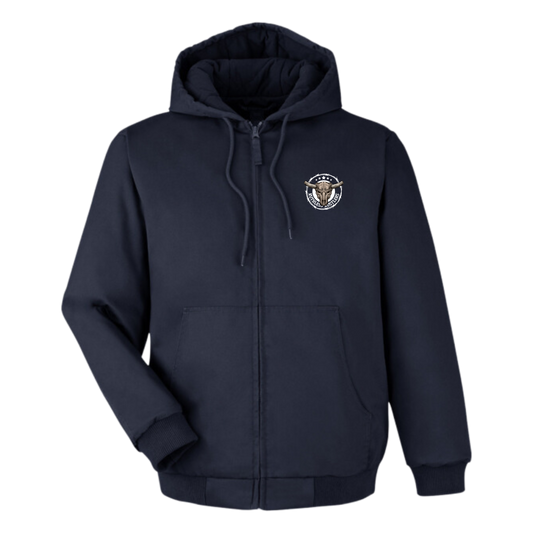 RR Heavyweight Hooded Full-Zip Jacket | Navy