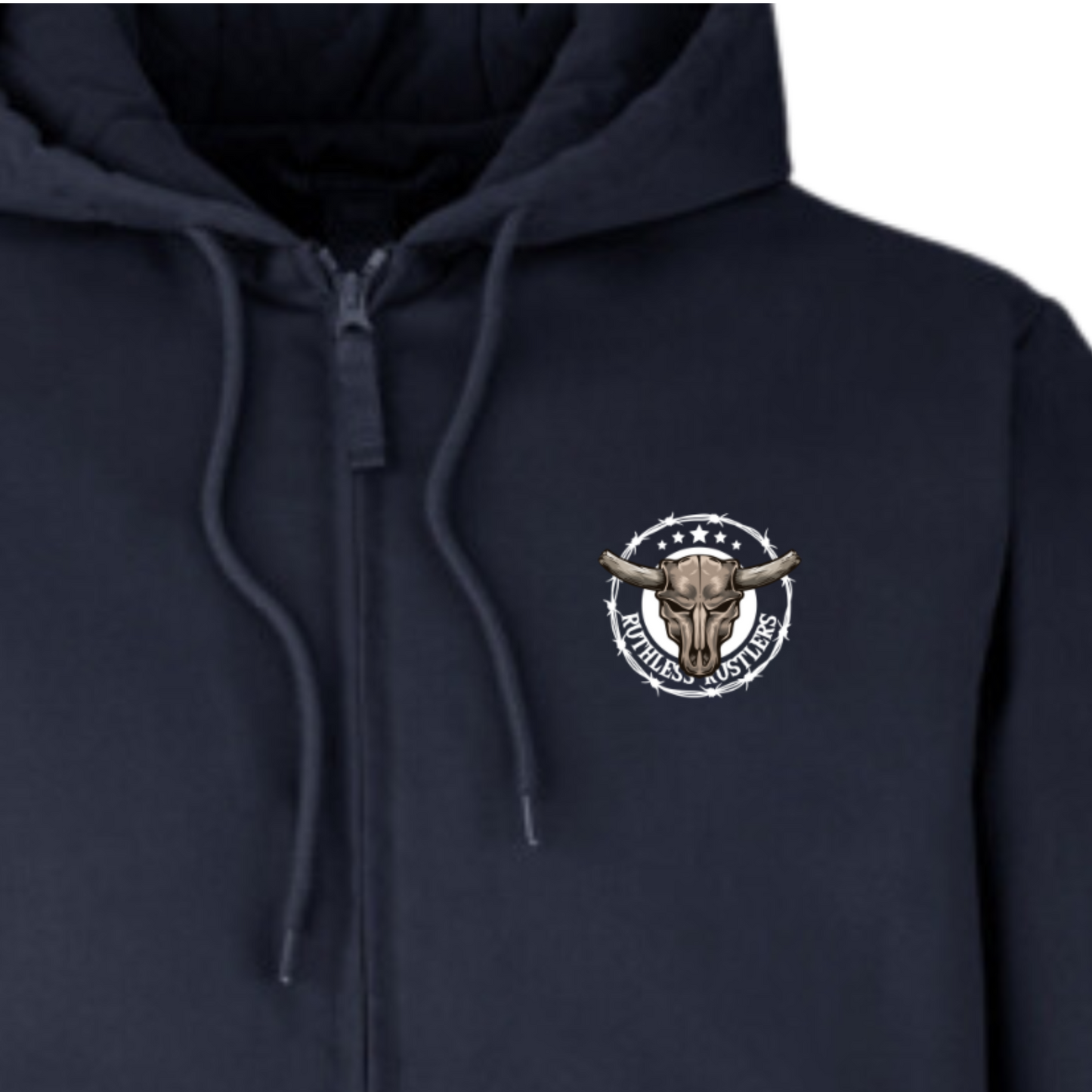 RR Heavyweight Hooded Full-Zip Jacket | Navy