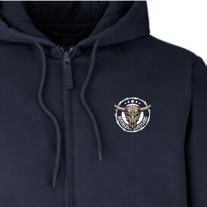 RR Heavyweight Hooded Full-Zip Jacket | Navy