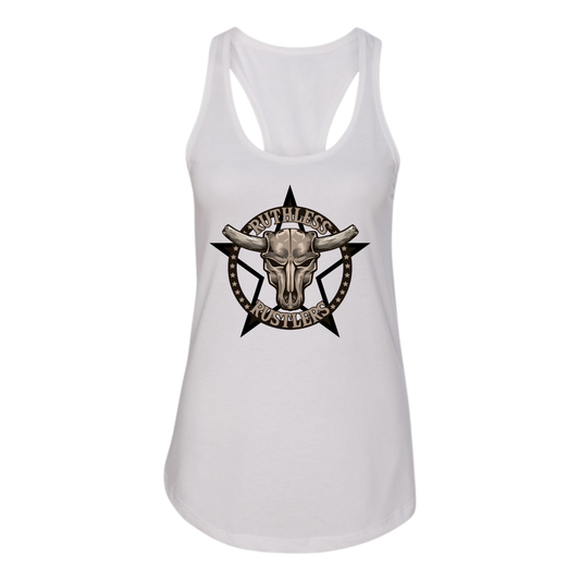 Ruthless Rustlers Marshal - Racerback Tank