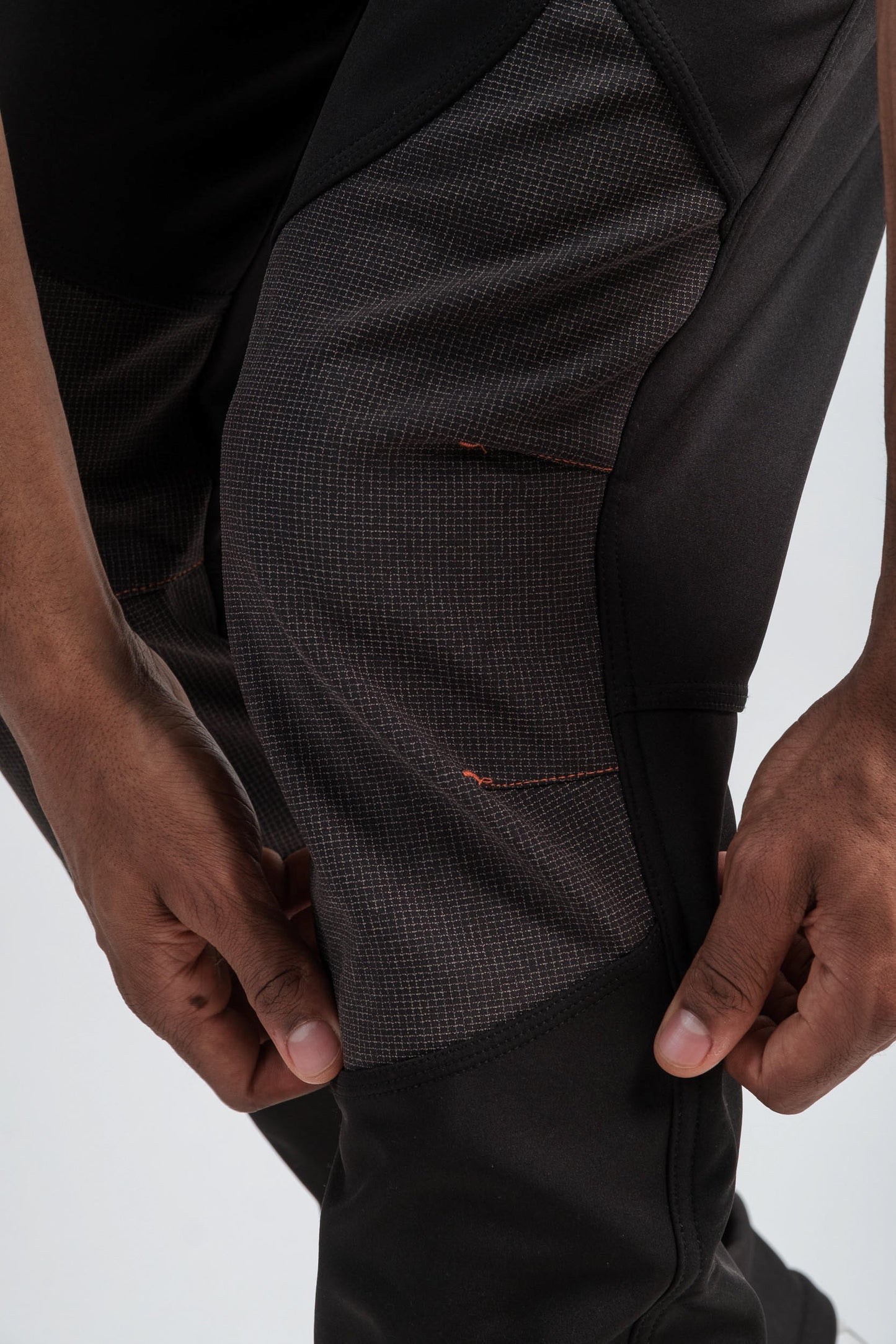 Men's Black Adventure Water Resistant Pants