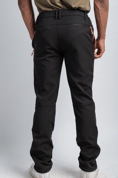 Men's Black Adventure Water Resistant Pants
