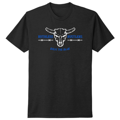 RR Back The Blue - Unisex T-Shirt | Black Canada