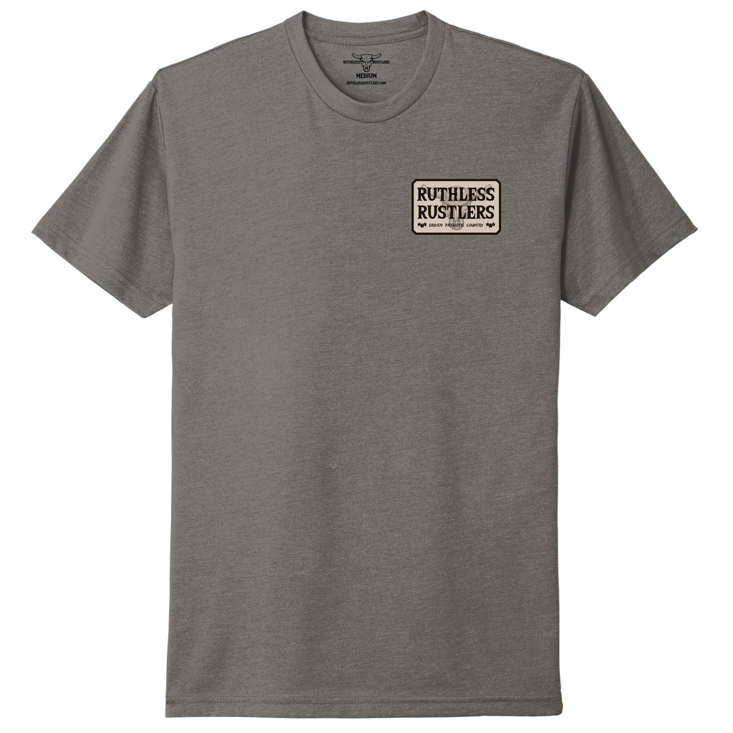 RR Bold - Unisex T-Shirt | Warm Grey