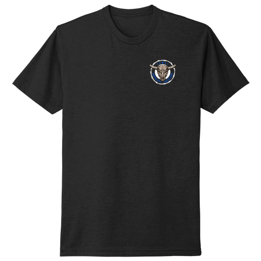 RR Back The Blue - Unisex T-Shirt | Black USA