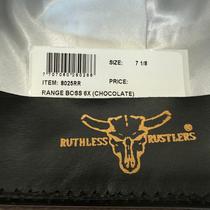 RANGE BOSS 6X COWBOY HAT | Chocolate