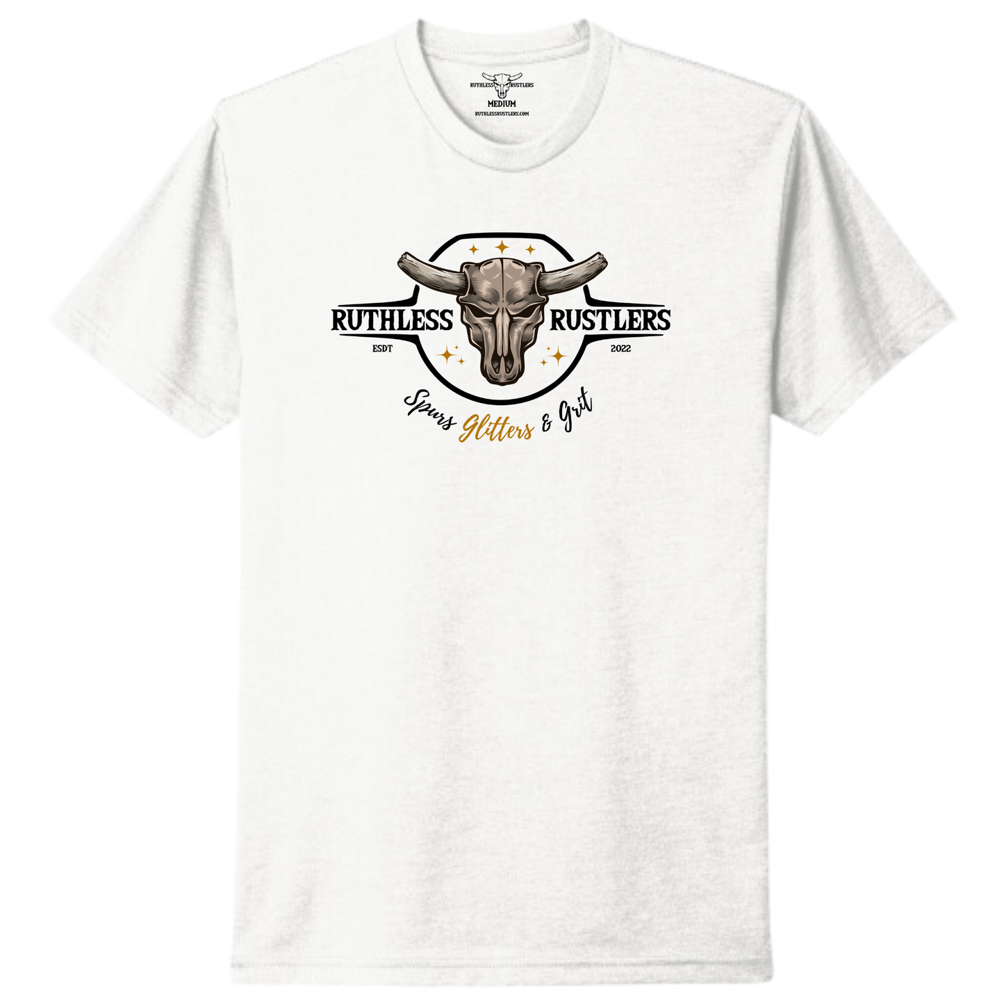 Spurs Glitters & Grit - Unisex T-Shirt | White