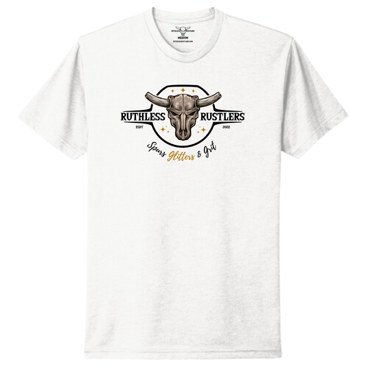 Spurs Glitters & Grit - Unisex T-Shirt | White