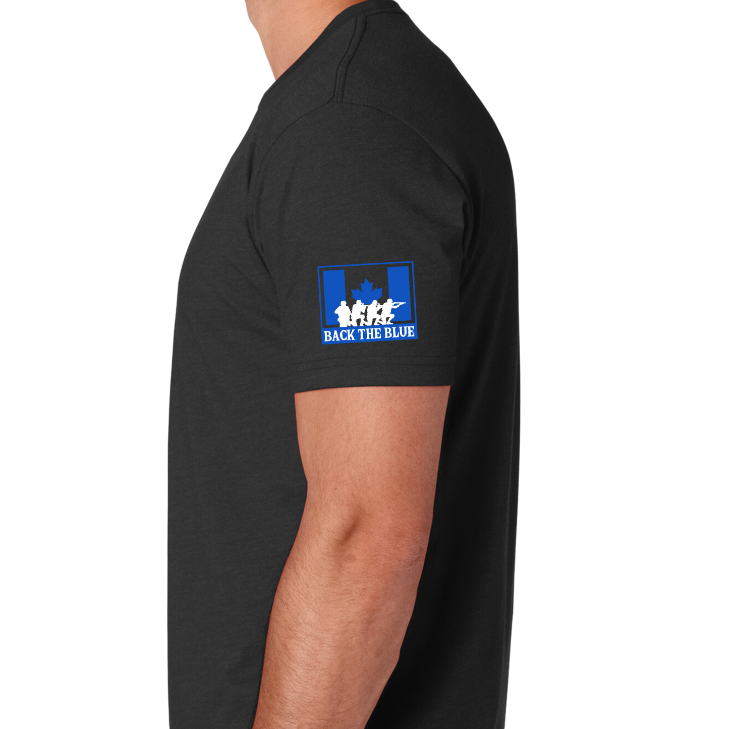 RR Back The Blue - Unisex T-Shirt | Black Canada