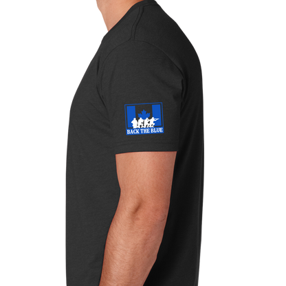 RR Back The Blue - Unisex T-Shirt | Black Canada