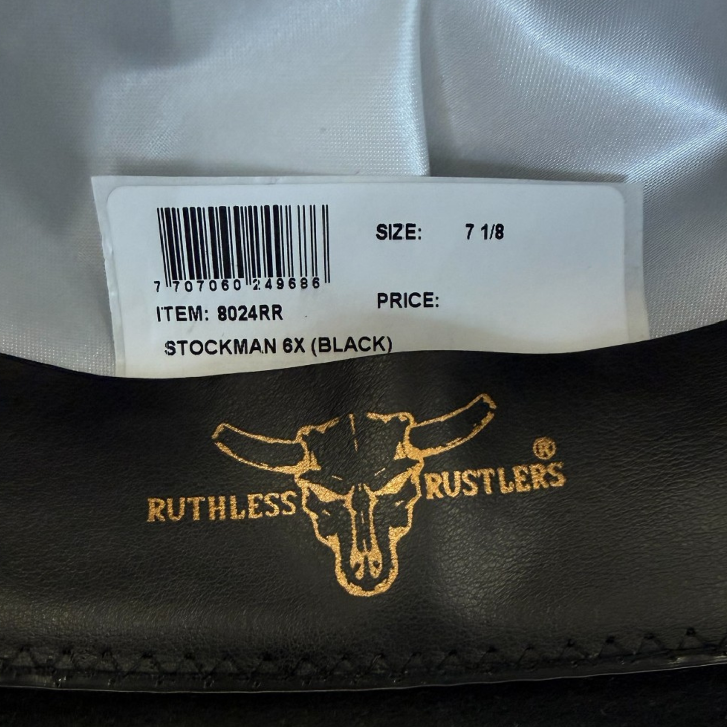 STOCKMAN 6X COWBOY HAT | Black