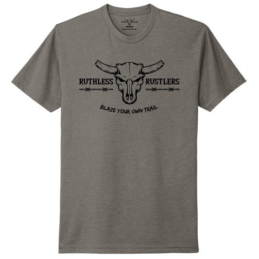 RR Barbed Wire - Unisex T-Shirt | Warm Grey