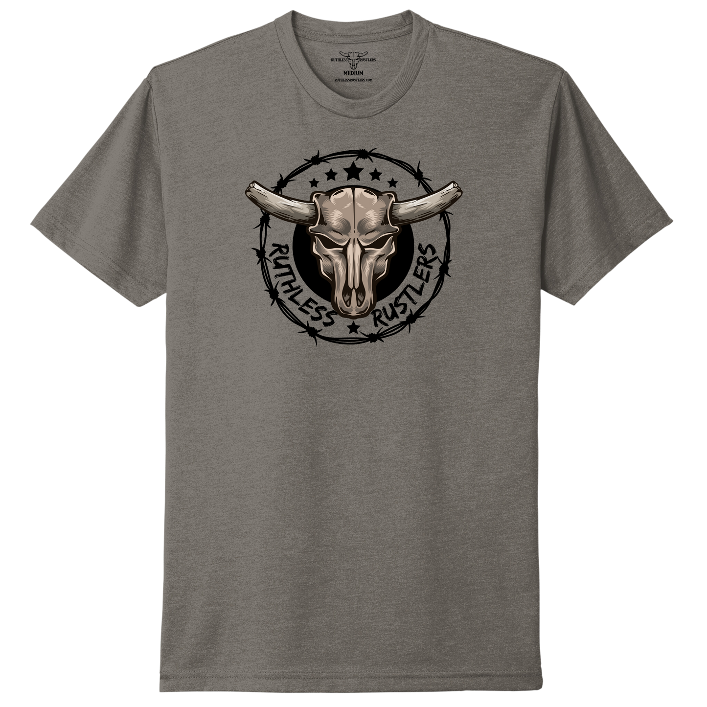 RR Rancher - Unisex T-Shirt | Warm Grey