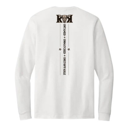 RR Bold - Unisex Long Sleeve T-Shirt | White