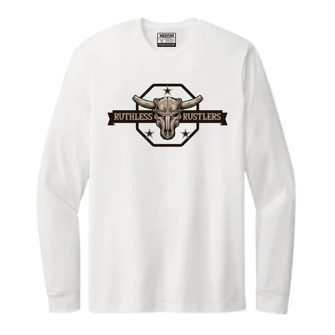 RR Rebel - Unisex Long Sleeve T-Shirt | White