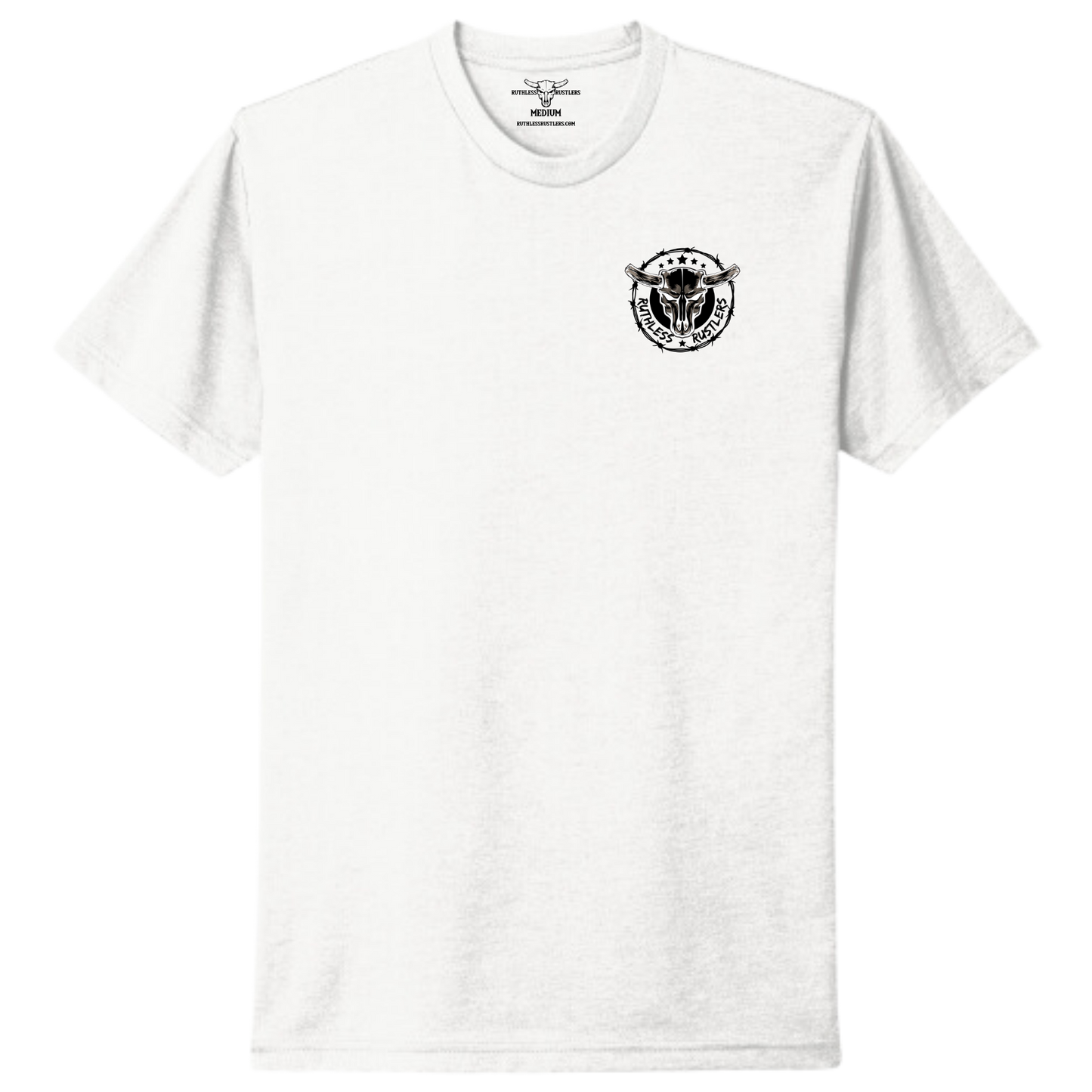 RR Rancher - Unisex T-Shirt | White