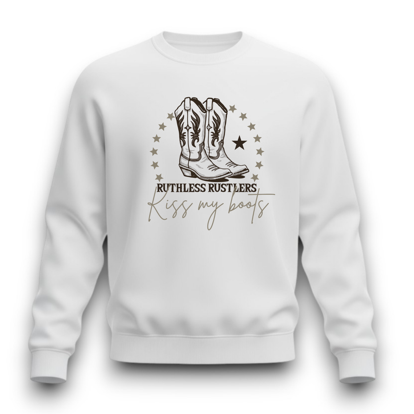 COTTON OUATÉ KISS MY BOOTS | Blanc