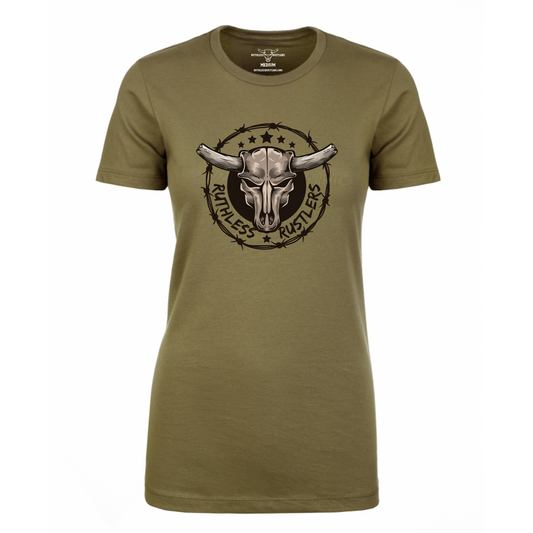 RR Rancher - Women T-Shirt | Army Green