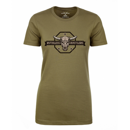 RR Rebel - Women T-Shirt | Army Green