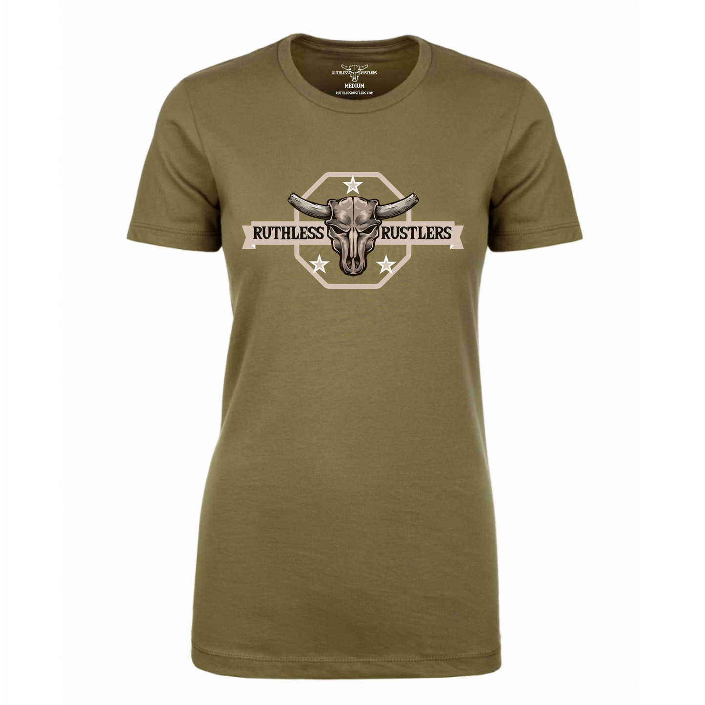 RR Rebel - T-shirt pour Femme | Vert armée