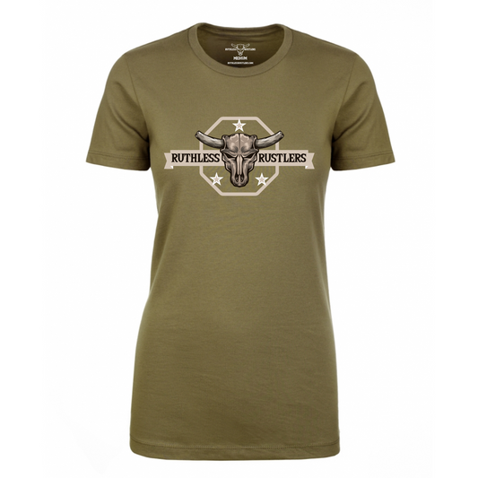 RR Rebel - Women T-Shirt | Army Green