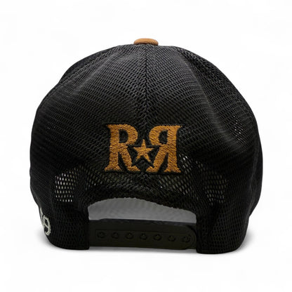 Ruthless Rustlers Marshal Premium Cap | Caramel/Black