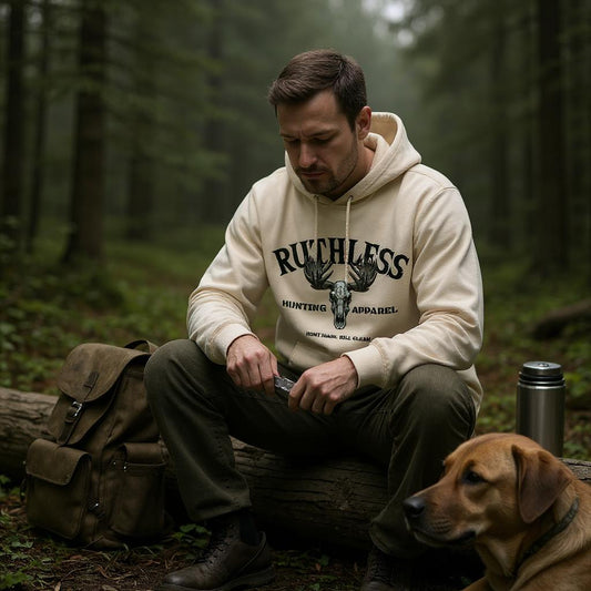 Ruthless Rustlers Hunt Hard Kill Clean Hoodie