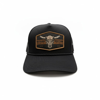 Ruthless Rustlers Barbed Wire Rope Cap | Black
