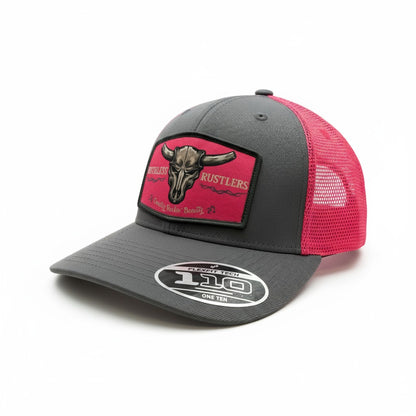 Ruthless Rustlers Country Rockin Beauty Premum Cap | Pink/Graphite