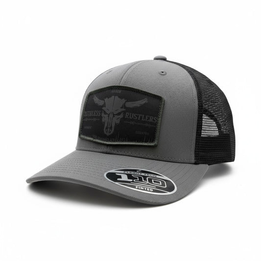 Ruthless Rustlers Barbed Wire Premium Cap | Charcoal/Black