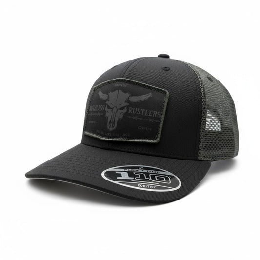 Ruthless Rustlers Barbed Wire Premium Cap | Black/Graphite