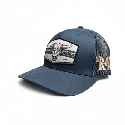 Ruthless Rustlers Barbed Wire Trucker Cap | Navy