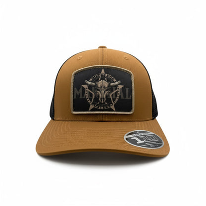 Ruthless Rustlers Marshal Premium Cap | Caramel/Black