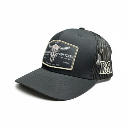 Ruthless Rustlers Barbed Wire Trucker Cap | Black