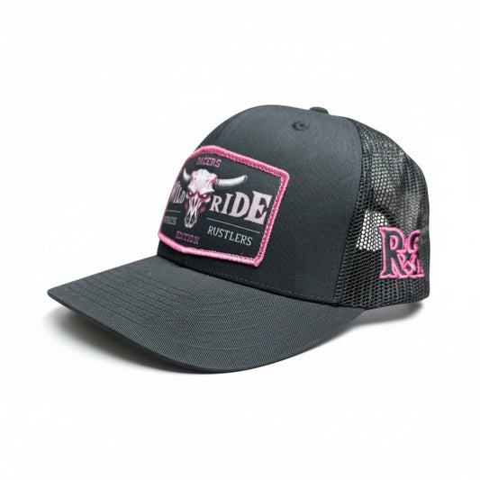 Ruthless Rustlers Wild Ride Trucker Cap | Black
