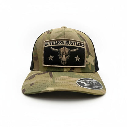 Ruthless Rustlers Maverick Premium Cap | Green Camo