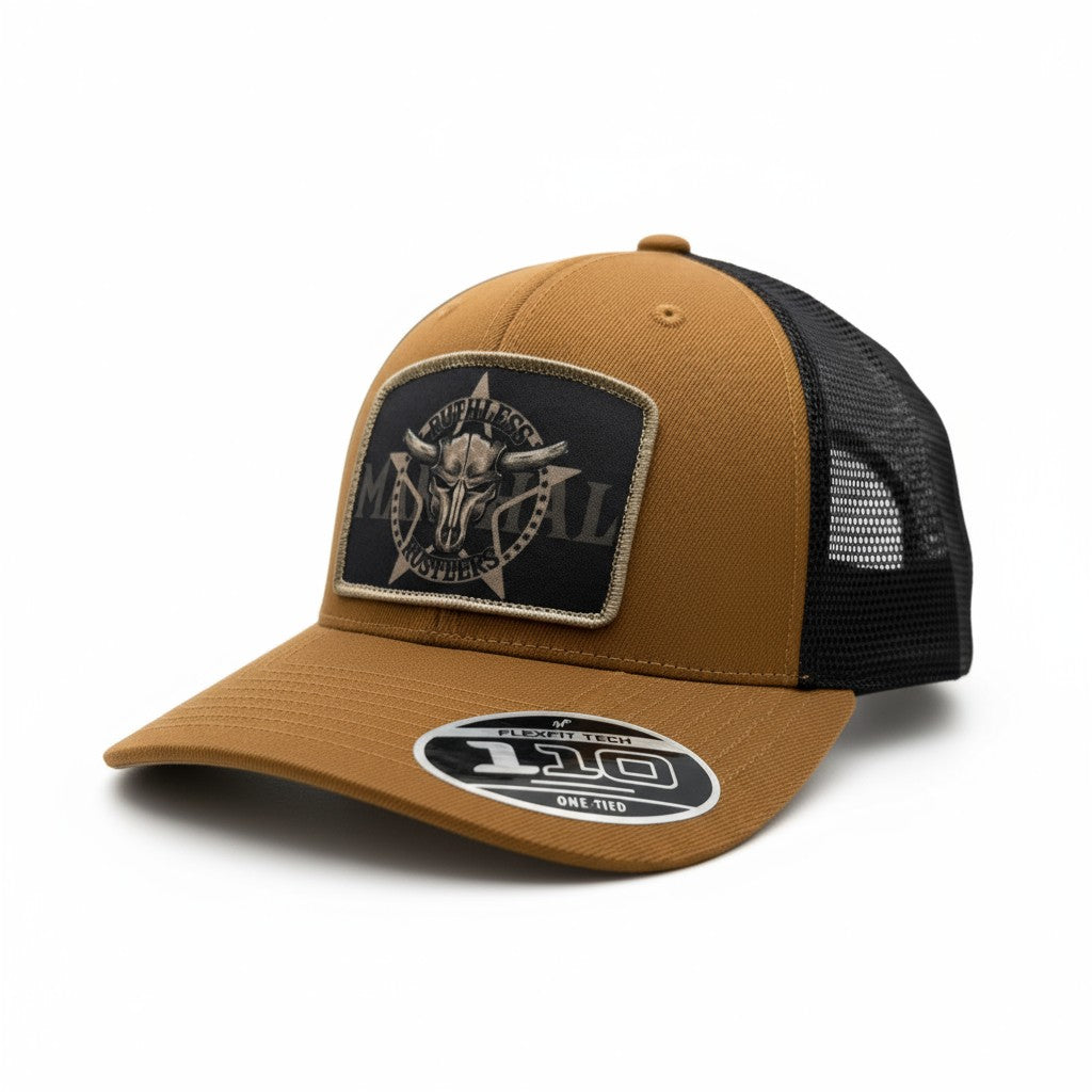 Ruthless Rustlers Marshal Premium Cap | Caramel/Black