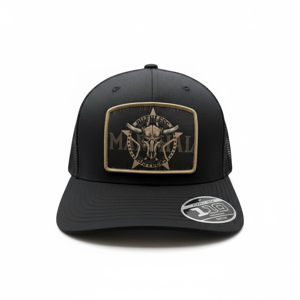 Ruthless Rustlers Marshal Premium Cap | Black